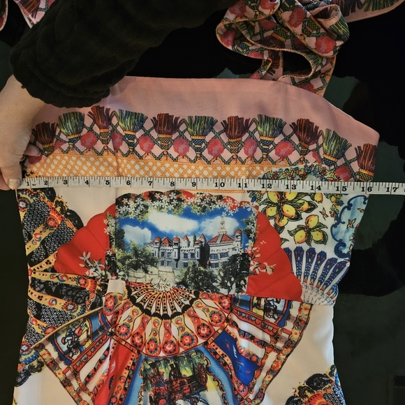 COPY - Dolce and Gabbana fan dress!!! Very Rare - Picture 7 of 8